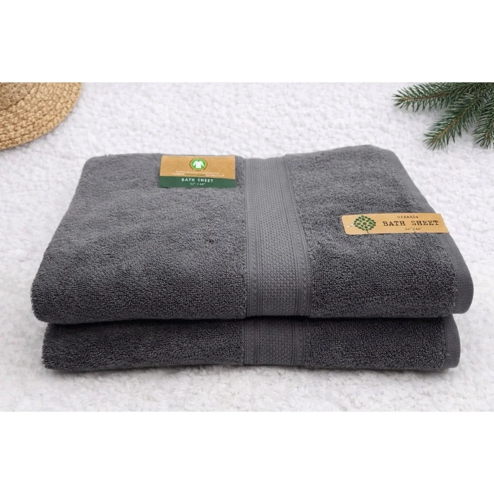Eco Existence The Organic Towel Eco- melange 2 Pc Bath Sheets 34